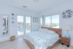 2nd level Master Suite with King size bed and ocean views